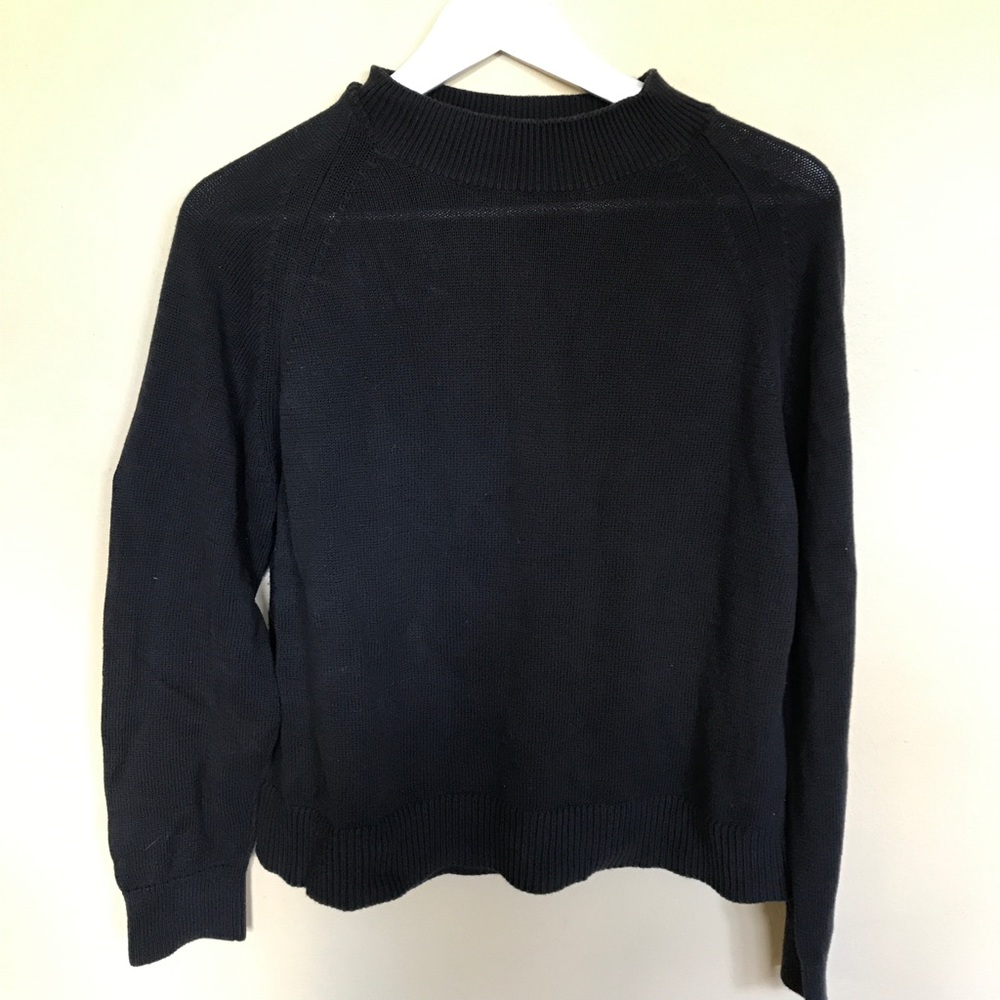 Everlane Cotton Mockneck Sweater